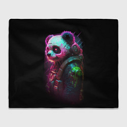 Плед Cyberpunk panda