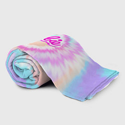 Плед флисовый Тай Дай Барби, цвет: 3D-велсофт — фото 2