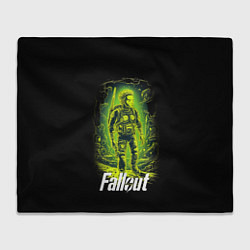 Плед Fallout game poster style