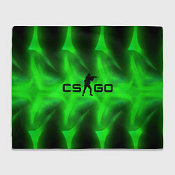 Плед CSGO green logo