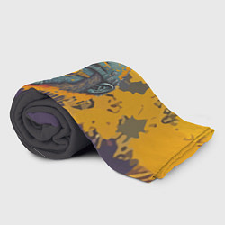 Плед флисовый Горилла авиатор, цвет: 3D-велсофт — фото 2