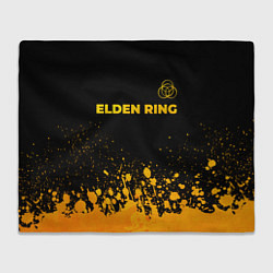 Плед Elden Ring - gold gradient: символ сверху