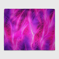 Плед флисовый Pink abstract texture, цвет: 3D-велсофт