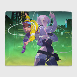 Плед Cyberpunk Edgerunners Дэвид Люсина
