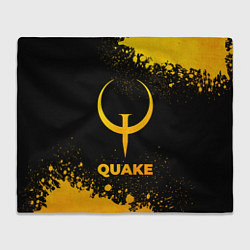 Плед Quake - gold gradient