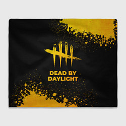 Плед Dead by Daylight - gold gradient