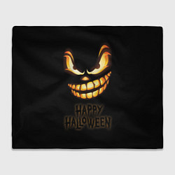 Плед флисовый Страшный Джек - хэллоуин, цвет: 3D-велсофт