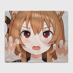 Плед флисовый Toradora Тайга Айсака Neko, цвет: 3D-велсофт