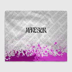 Плед Maneskin rock legends посередине