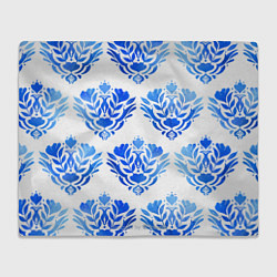 Плед Floral pattern - watercolor