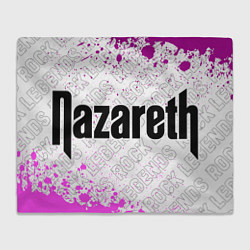 Плед Nazareth rock legends по-горизонтали