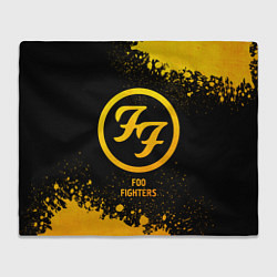 Плед Foo Fighters - gold gradient