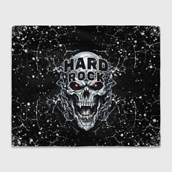 Плед Hard rock - evil skull