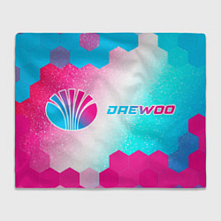 Плед Daewoo neon gradient style по-горизонтали