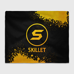 Плед Skillet - gold gradient
