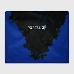 Плед флисовый Portal games, цвет: 3D-велсофт