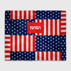 Плед NASA usa space logo