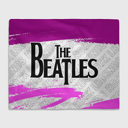 Плед The Beatles rock legends по-горизонтали