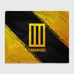 Плед Paramore - gold gradient