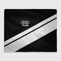 Плед флисовый Audi sport line, цвет: 3D-велсофт