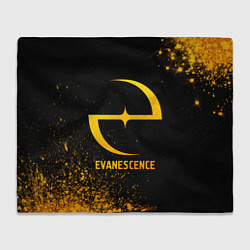 Плед Evanescence - gold gradient