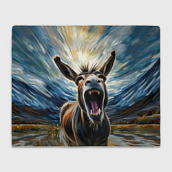 Плед Крик осла