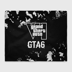 Плед GTA6 glitch на темном фоне