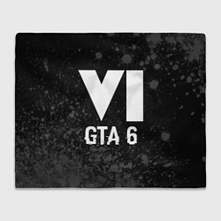 Плед GTA 6 glitch на темном фоне