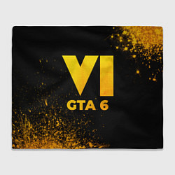 Плед GTA 6 - gold gradient