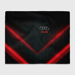 Плед Audi stripes neon