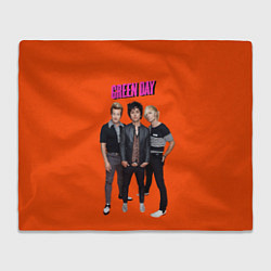Плед флисовый Green Day trio, цвет: 3D-велсофт