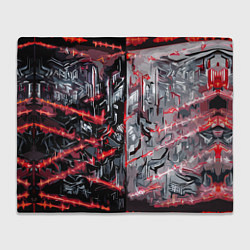 Плед Адский доспех в царапинах