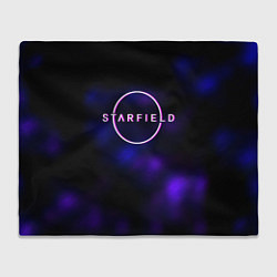 Плед Starfield тёмное небо из игры