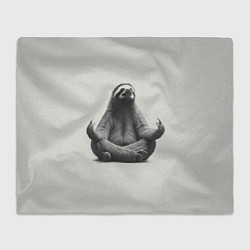 Плед Ленивиц в позе лотоса