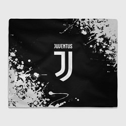 Плед Juventus краски белые