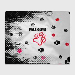 Плед Fall Guys kids game pattern