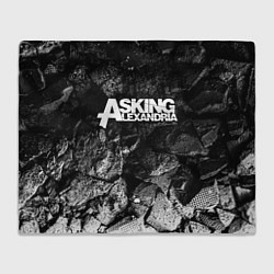 Плед Asking Alexandria black graphite