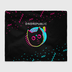 Плед OneRepublic - rock star cat