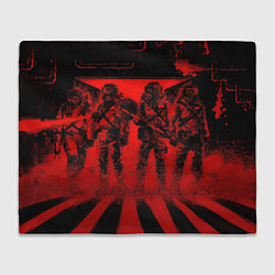 Плед Lethal Company: 4 characters