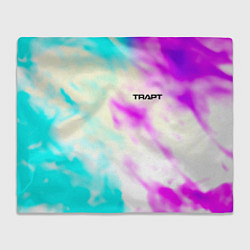 Плед Trapt текстура градиент неоновые краски
