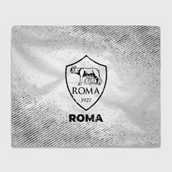 Плед Roma с потертостями на светлом фоне