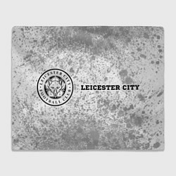 Плед Leicester City sport на светлом фоне по-горизонтал