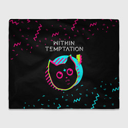 Плед Within Temptation - rock star cat