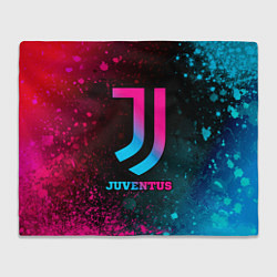 Плед Juventus - neon gradient