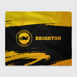 Плед Brighton - gold gradient по-горизонтали