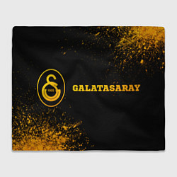 Плед Galatasaray - gold gradient по-горизонтали