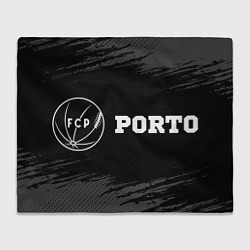 Плед Porto sport на темном фоне по-горизонтали