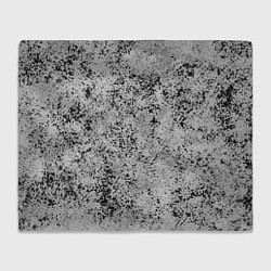 Плед флисовый Текстура камень светло-серый, цвет: 3D-велсофт
