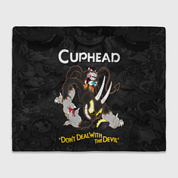Плед Cuphead - devil play game