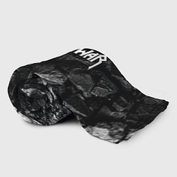 Плед флисовый Manowar black graphite, цвет: 3D-велсофт — фото 2